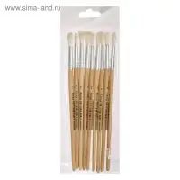 Кисть коза № 7, круглая