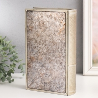 Шкатулка-книга металл, кожзам "Ван Гог. Горе длится вечно" 26х16х5 см