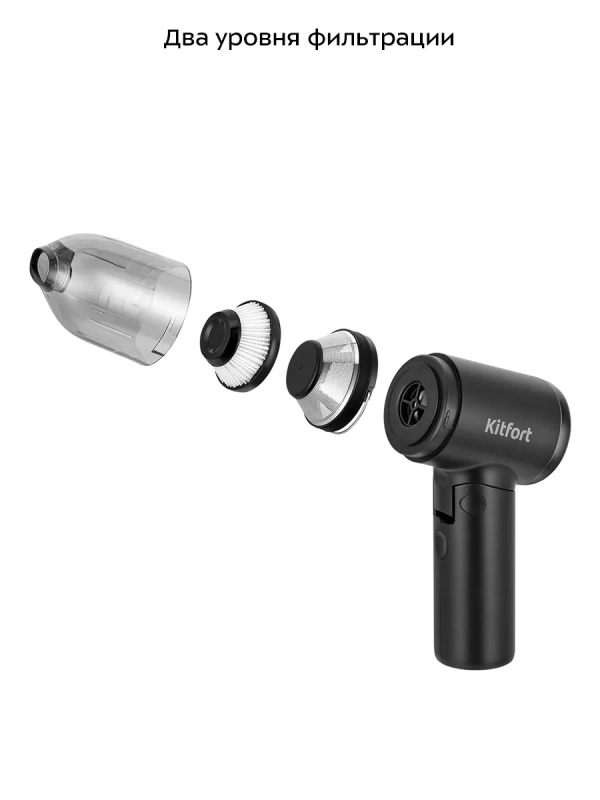 Ручной пылесос для дома беспроводной КТ-5215 - 70 Вт