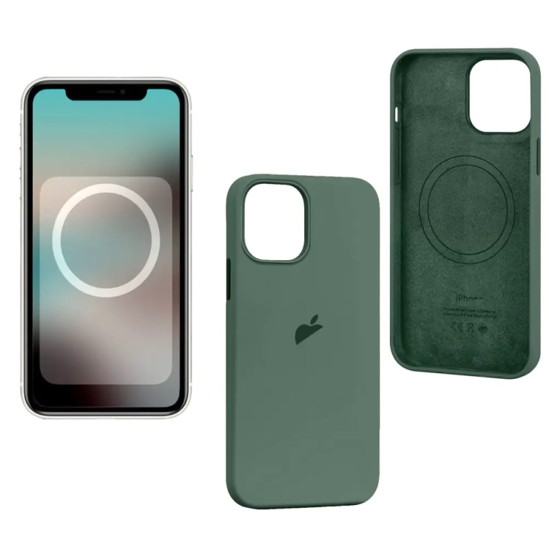 Чехол iPh 13 Pro Max Silicon Case 100% ORG Eucalyptus