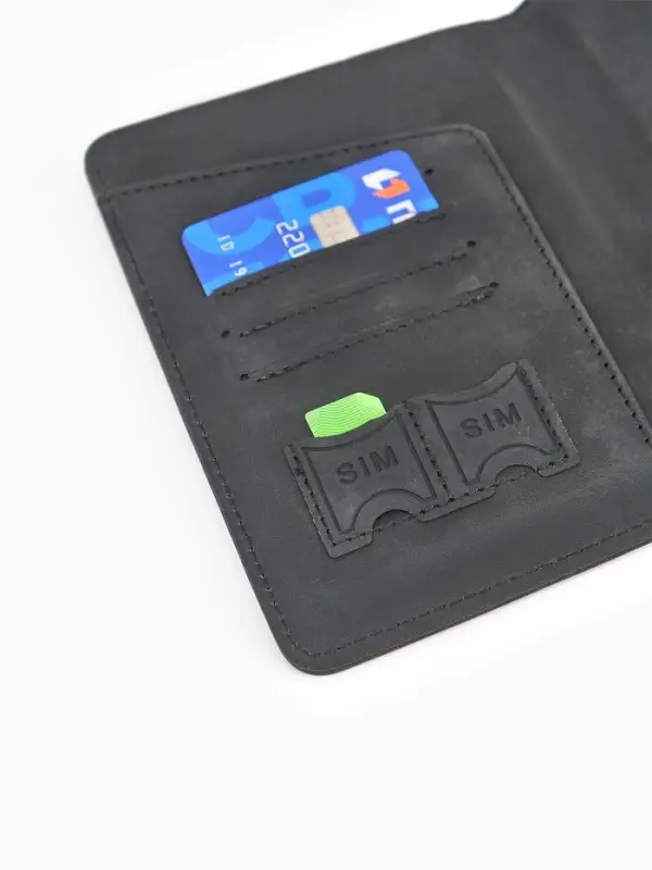 Обложка на паспорт с магнитным держателем &laquo;Герб&raquo;, искусственная кожа