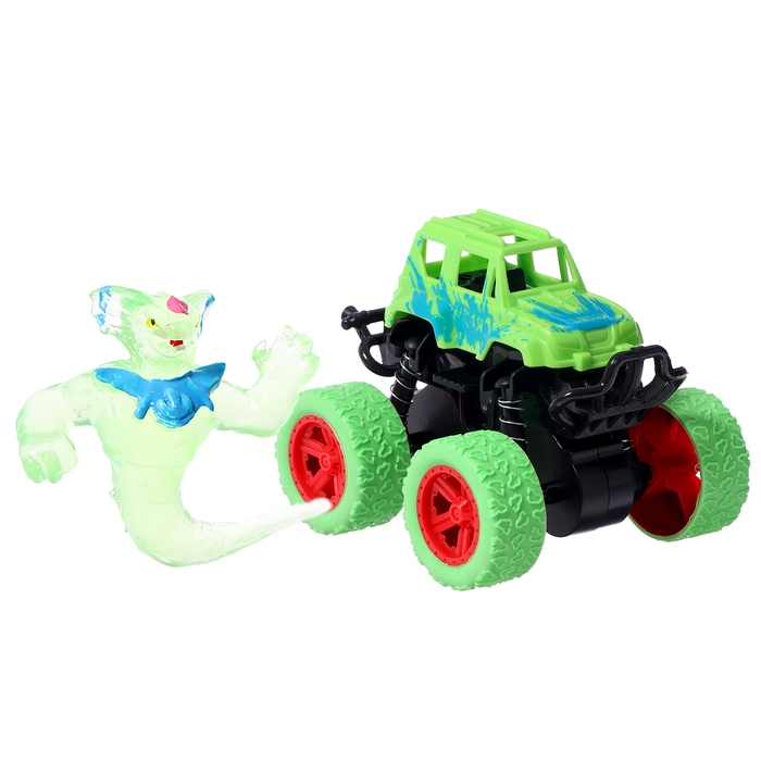 Набор тянучек &laquo;Тяну-Джитсу&raquo;, с машинкой, 2в1, МИКС