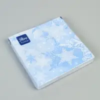 Салфетки бумажные трёхслойные &laquo;Снежный вальс&raquo; 33х33, 20 шт