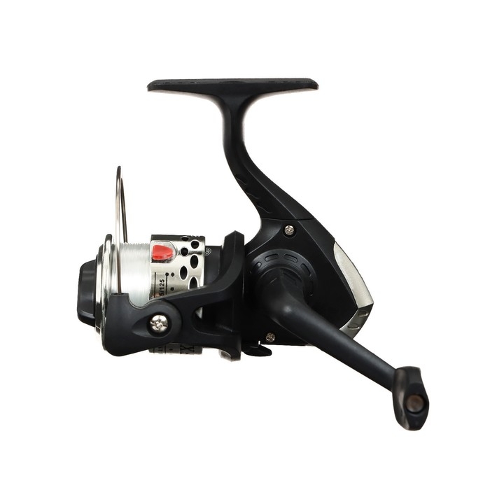 Катушка оснащённая FX200, 1 подшипник, 5.1:1, пластиковая шпуля, серебряная