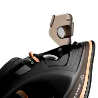 Утюг паровой BRAYER 4010BR, 2400 Вт, керамичекая подошва, 320 мл, беспроводной, коричневый