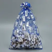 Мешочек подарочный органза &laquo;Зимние радости&raquo;, 20 х 30 см +/- 1.5 см