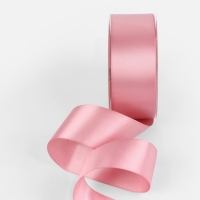 Лента атласная двухсторонняя №158 38мм*25&plusmn;1м сакура TR