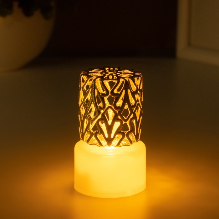 Ночник "Мини" Цилиндр LED 0.3Вт 3,5х3,5х5,1см