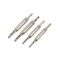 Набор самоцентрирующихся сверл по дереву ТУНДРА, для мебельных и дверных петель, 1.9-4.3 мм   105191