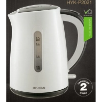 Чайник HYK-P2021 1.7л. 2200Вт белый