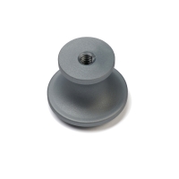 Ручка-кнопка CAPPIO RK148, d=24 мм, цвет графит, 8 шт.