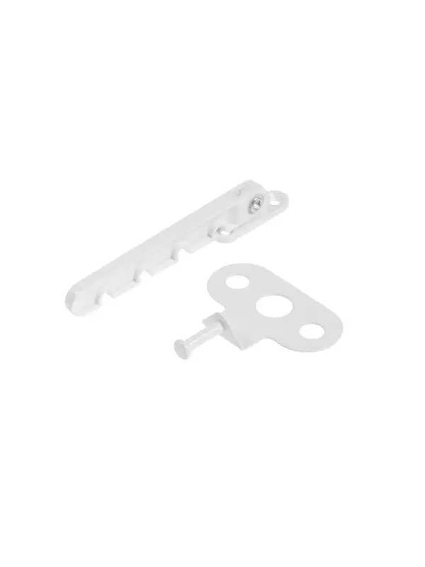 Ограничитель открывания для окна ТУНДРА, пластиковая гребенка, 4-х позиционная, 5 шт