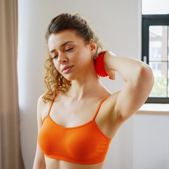 Массажёр &laquo;Ёжик&raquo;, d=9 см, 90 г