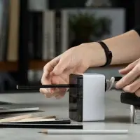 Карандаш незаточенный Draft Craft, черный