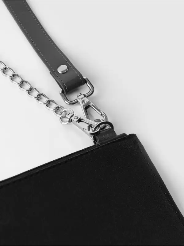 Полукольцо для сумок двойное, d=15 мм, толщина - 1 мм, 2 шт., цвет серебряный