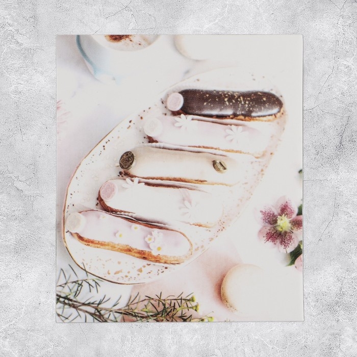 Наклейки-стикеры, набор,&laquo;Цветы&raquo;, 6 х 7 см, 50 шт