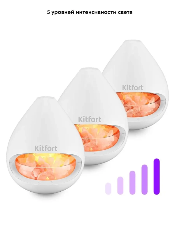 Соляная лампа-ароматизатор ночник КТ-2844 - 20 Вт