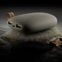 Внешний аккумулятор Pebble 7800 мАч, серый