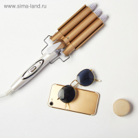 Плойка Luazon LW-09, 35 Вт, керамическое покрытие, d=25 мм, 220&deg;С, белая