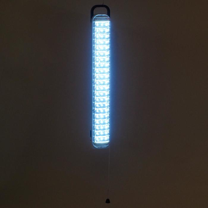 Фонарь-лампа аккумуляторный, YJ-6805TP, 63 LED, 6 х 43 см