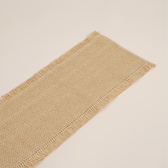 Дорожка на стол SL Home, 30&times;120 см, цвет бежевый