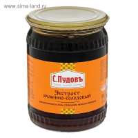 Экстракт ячменно-солодовый &laquo;С. Пудовъ&raquo;, 700 г