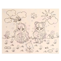 Настольная игра &laquo;Веселые ходилки&raquo; 4 в 1, для девочек