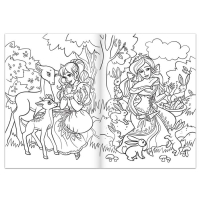 Большая раскраска &laquo;Для девочек&raquo;, 68 стр., формат А4