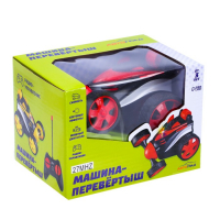 Перевёртыш радиоуправляемый &laquo;Циклон&raquo;, работает от батареек, цвет красный