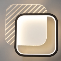 Бра "Двойной квадрат" LED 22Вт 3000/4000К белый 30х23х5 см