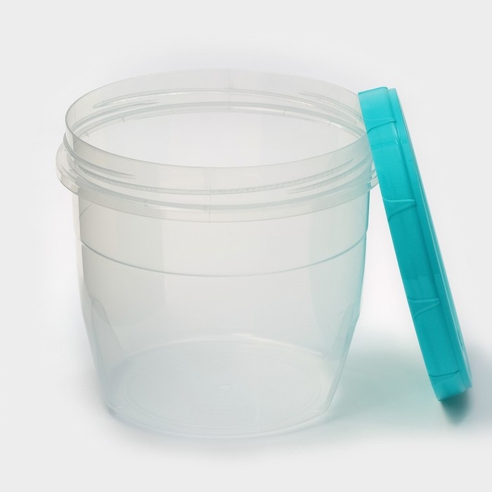 Набор банок для хранения продуктов с крышкой &laquo;Фиджи&raquo;, 2 шт: 0,7 л, 1 л