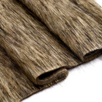 Лоскут для рукоделия, 50 &times; 50 см, мех длинноворсовой на трикотажной основе, цвет меланж