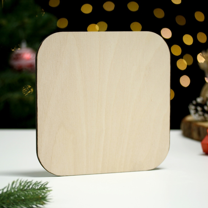 Подставка под горячее "Символ года.Крепкого здоровья" 19х19 см