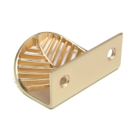 Ручка CAPPIO, м/о 32 мм, с узором, цвет матовое золото