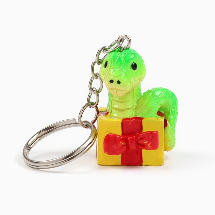 Новогодний брелок для ключей, объемный &laquo;Новый год: Новогодний микс&laquo;Новый год: 5 шт