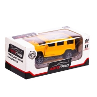 Машина металлическая &laquo;Крузер&raquo;, 1:48, инерция, открываются двери, цвет жёлтый
