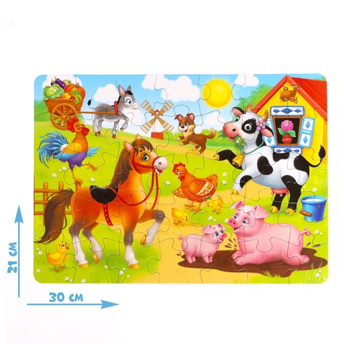 Пазл &laquo;Лето на ферме&raquo;, 35 деталей