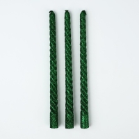 Новогодние свечи витые &laquo;Новый год: Уютного нового года&raquo; 3 шт