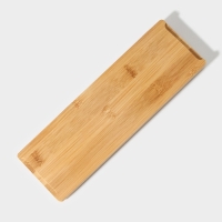 Набор банок стеклянных для сыпучих продуктов на бамбуковой подставке BellaTenero &laquo;Эко&raquo;, 3 предмета: 330 мл