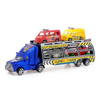 Грузовик инерционный &laquo;Автовоз&raquo;, с машинками, цвета МИКС