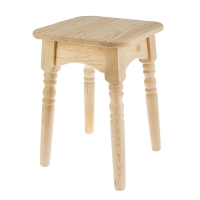Набор табуретов (2 шт) "Классика", 30&times;30&times;45см, из сосны