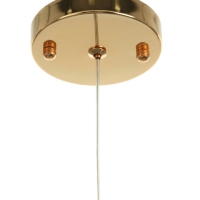 Светильник &laquo;Рианна&raquo; 1х40Вт Е27 золото 15х15х30+100см