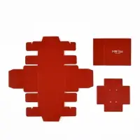 Коробка под бижутерию &laquo;Красная&raquo;, 7.5 х 7.5 х 3 см