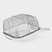 Фритюрница съёмная ручка Доляна, 20&times;20 см