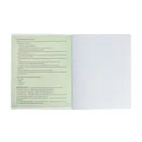 Тетрадь предметная 48 листов в клетку Calligrata, &laquo;Футбол. Биология&raquo;, обложка мелованный картон