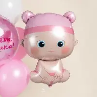 Воздушный шар фольгированный 33" &laquo;Малышка девочка&raquo;