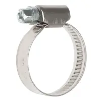Хомут червячный ZEIN engr, диаметр 20-32 мм, ширина 9 мм, нержавеющая сталь