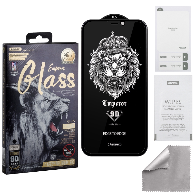 Защитное стекло iPh 11 Pro Max/XS Max 9D Private Emperor Series GL-35 REMAX