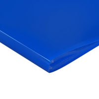 Папка с 20 вкладышами А4, 500 мкм, Calligrata, текстура "песок", синяя