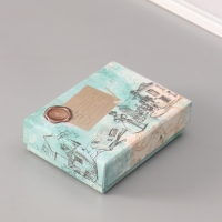 Сургучный набор "Солнце и луна" печать, ручка, сургуч 12,5х10х3,6 см